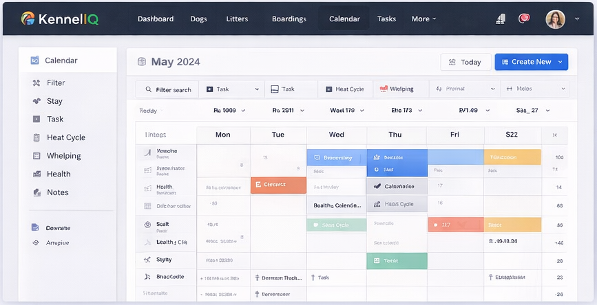 Calendar screenshot