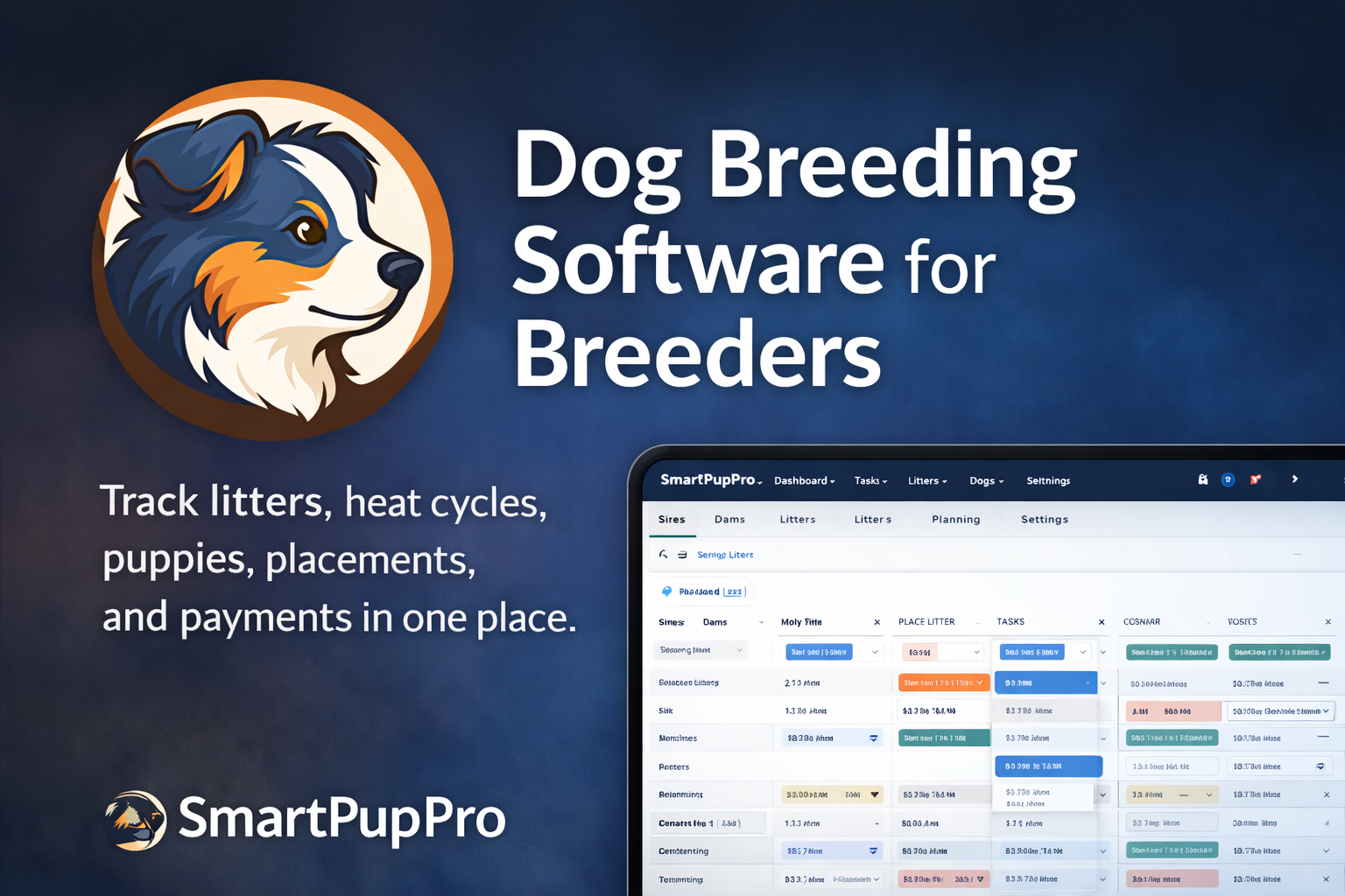 Smart Breeder Computer Dog Breeding Software for Breeders | SmartPupPro