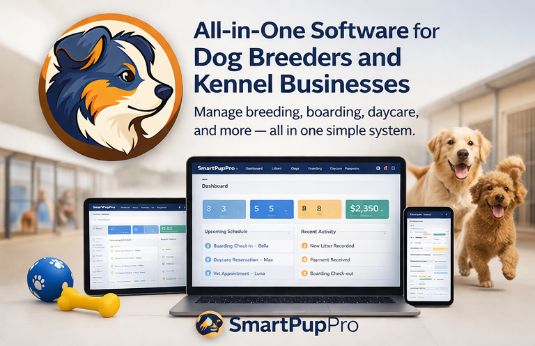 Mutt Software SmartPupPro Dog Breeder CRM and Kennel Management | SmartPupPro